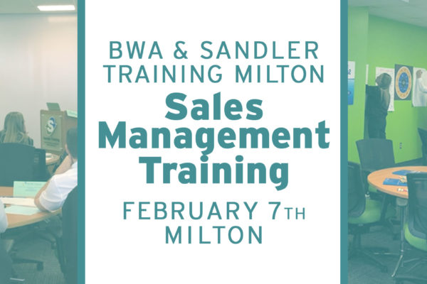 BWA Sales Management Training Event attracts Leadership