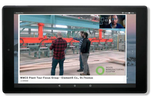 Virtual Plant Tour Focus Group at Element5 Co.